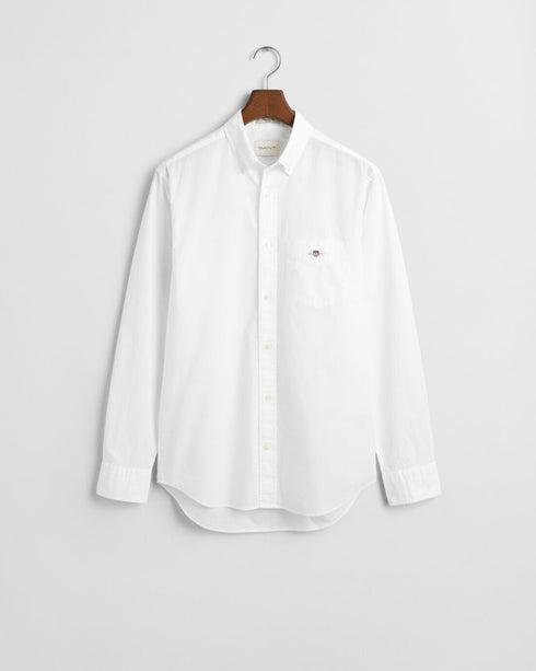 Gant B/D Poplin L/S Casual Shirt White